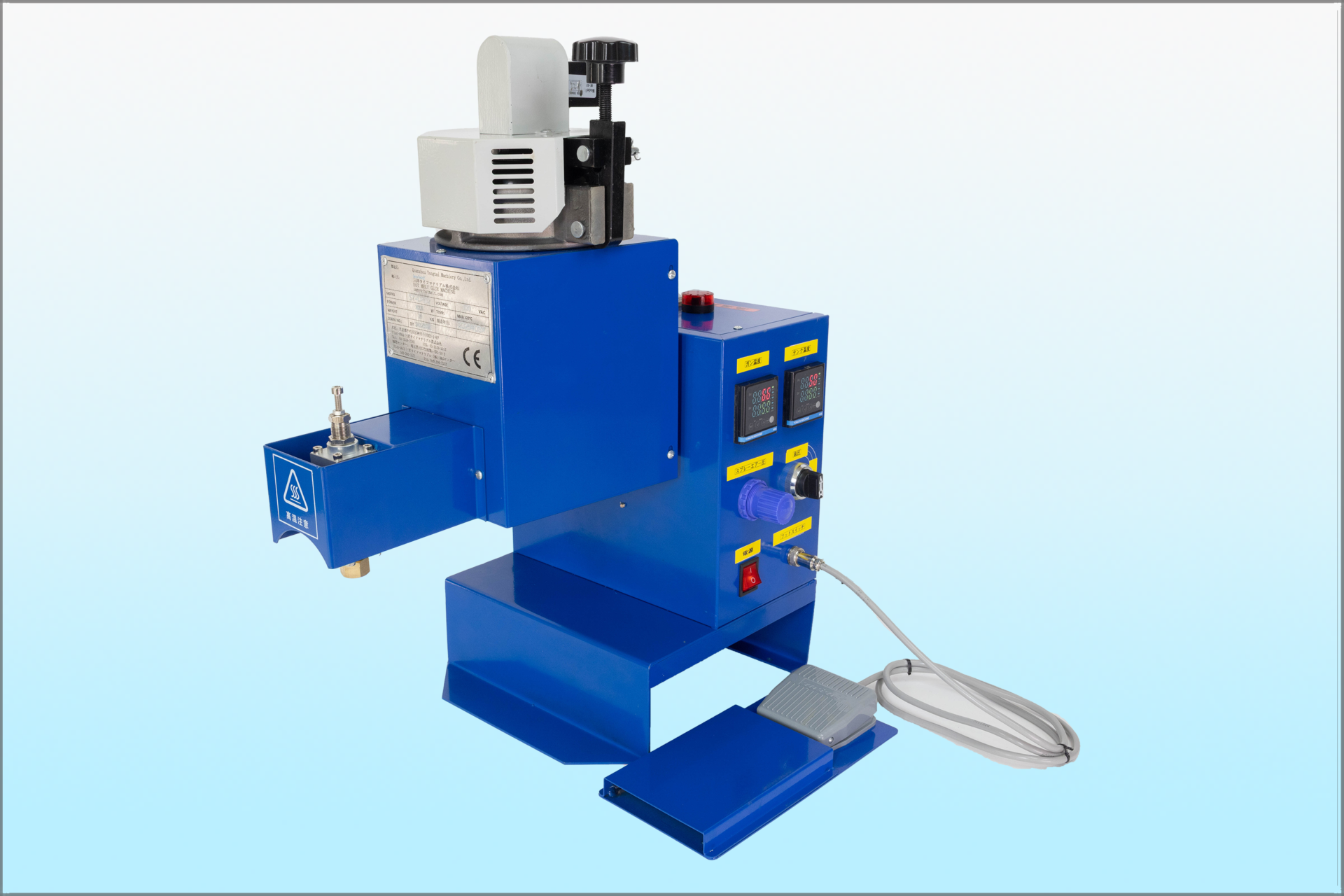 ＳＹ－ＬＭ１０２　卓上型フットスイッチ式ホットメルトスプレーガン